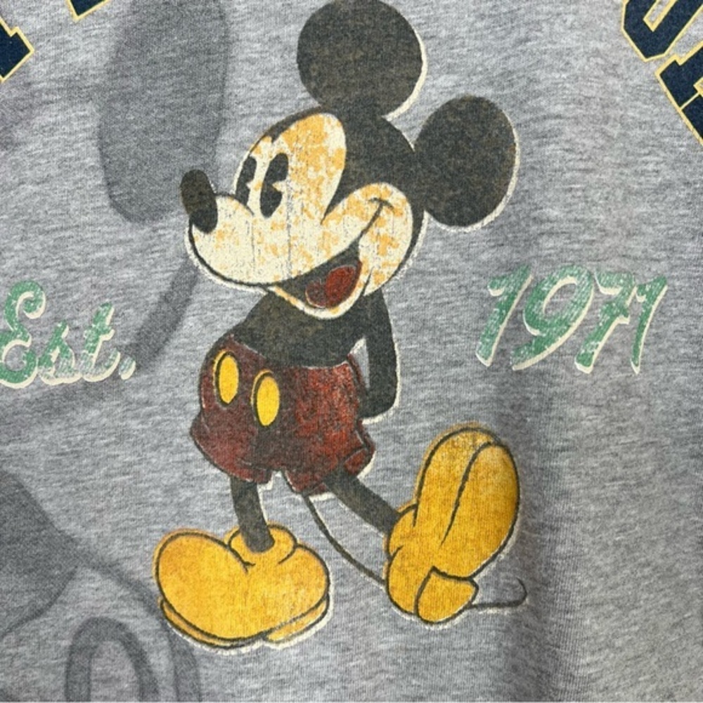 VTG Disney Shirt Size 2X Womens Short Sleeve Mickey Mouse 1971 - Picture 4 of 11